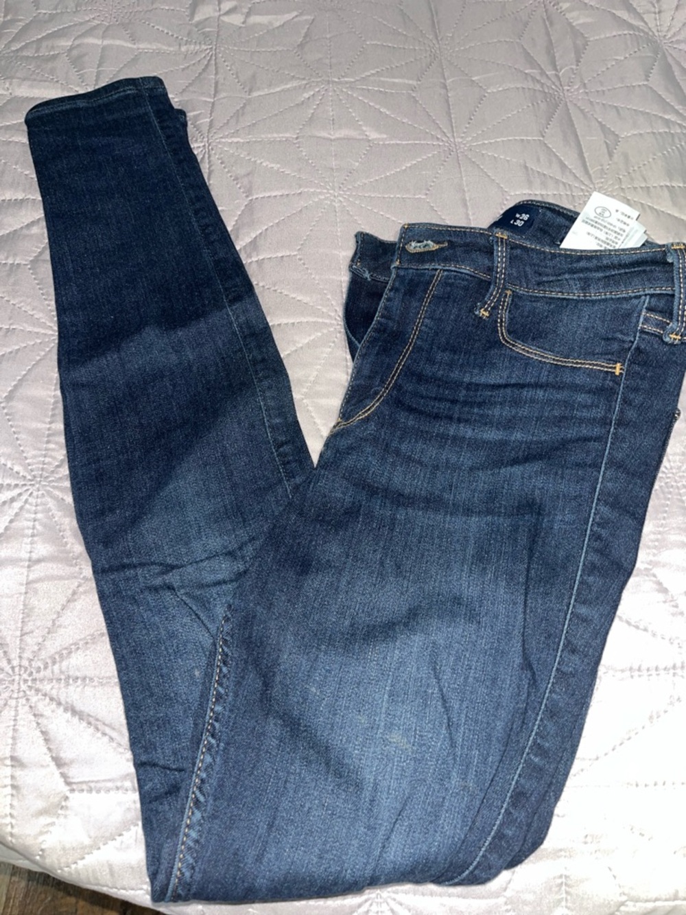 Hollister Midnight Indigo Skinny Jeans